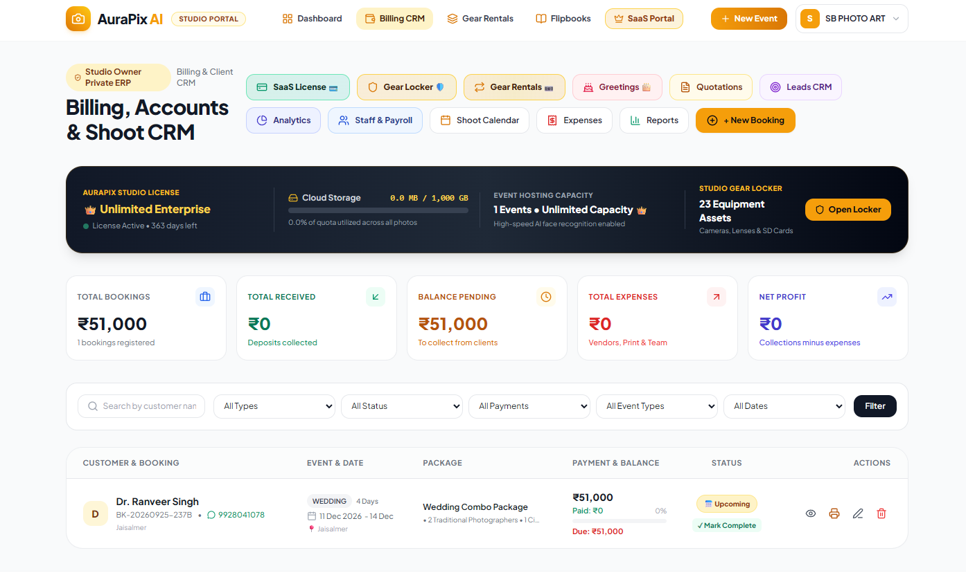 Billing and CRM